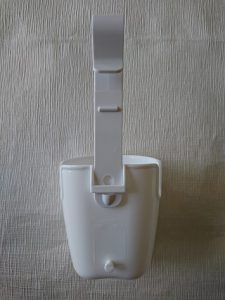 引っ掛け式小物ポケット背面フック短
