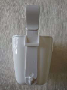 引っ掛け式小物ポケット背面フック短