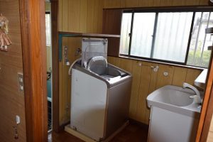 洗面所リフォーム工事ビフォア