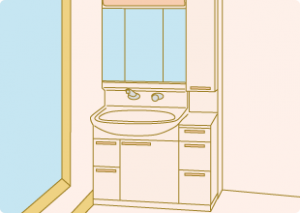 洗面所イラスト