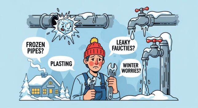 福島県いわきの冬場の水道トラブル